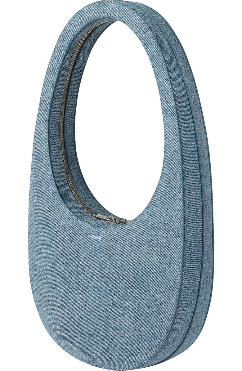 Coperni Swipe Denim Top Handle Bag, Alternate, color,