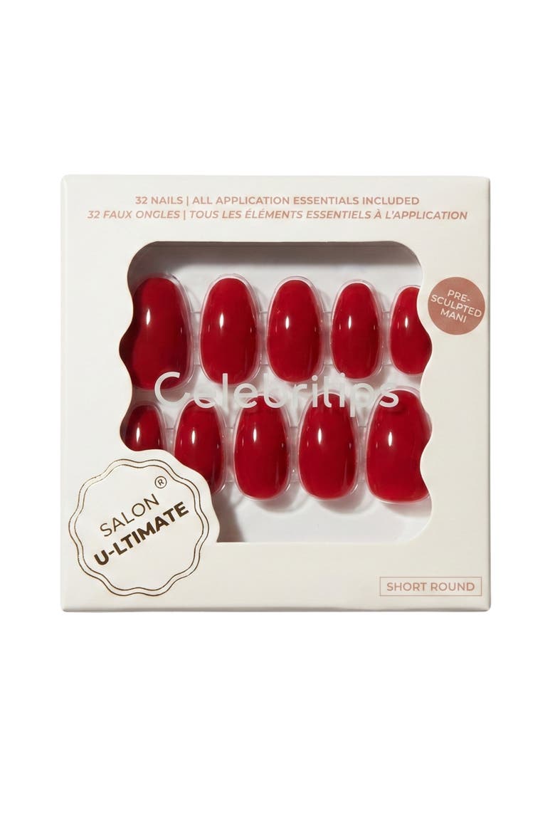 Salon Ultimate Short Almond Press-On Nails, Main, color, SHORT ROUND