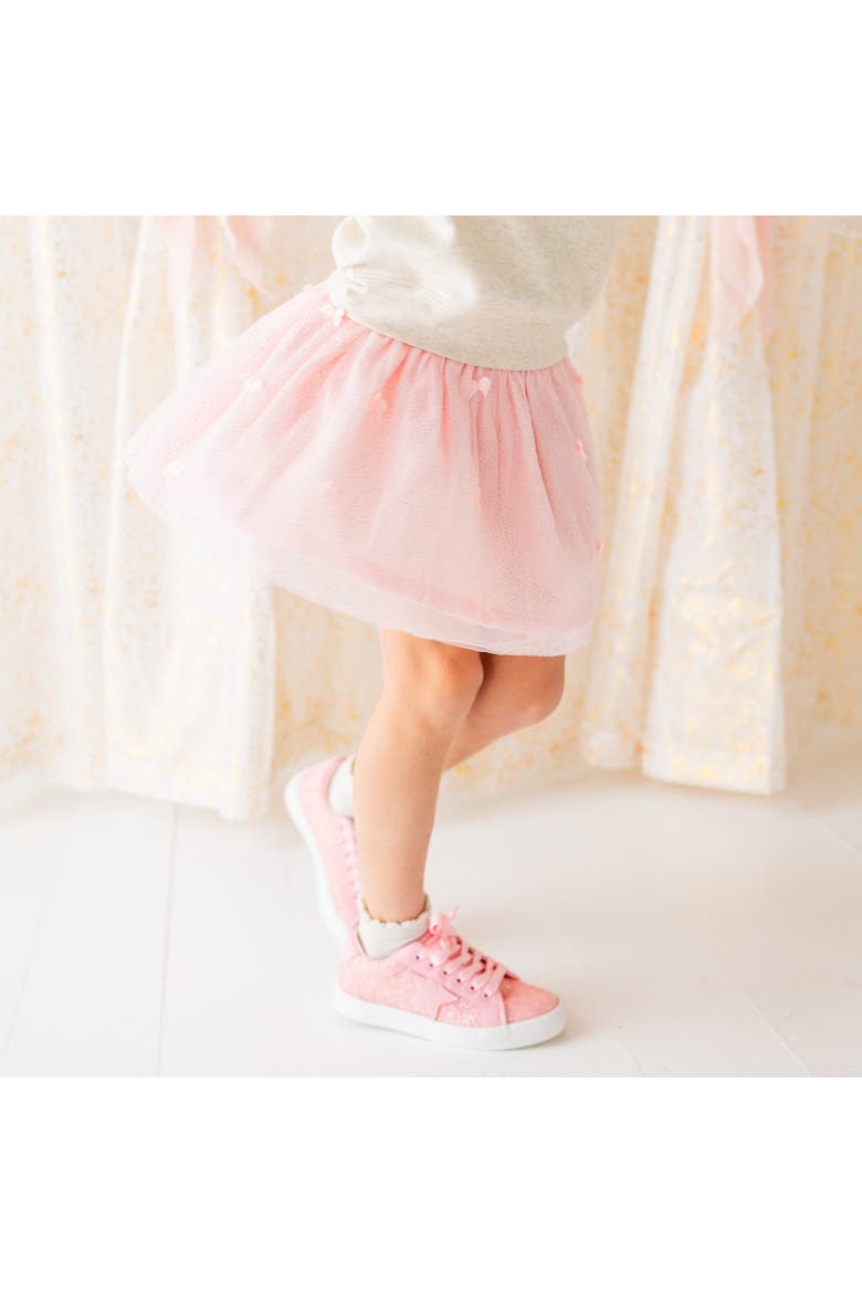 Blush Bows Tutu, Alternate, color, Ballet Pink