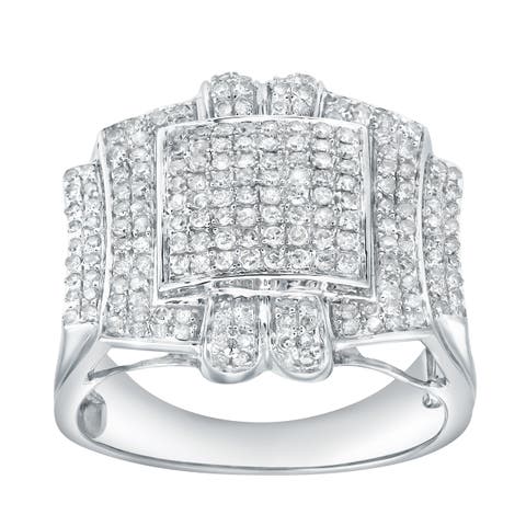 Prestige  0.90 Cts Natural Diamond 14K Gold Ring