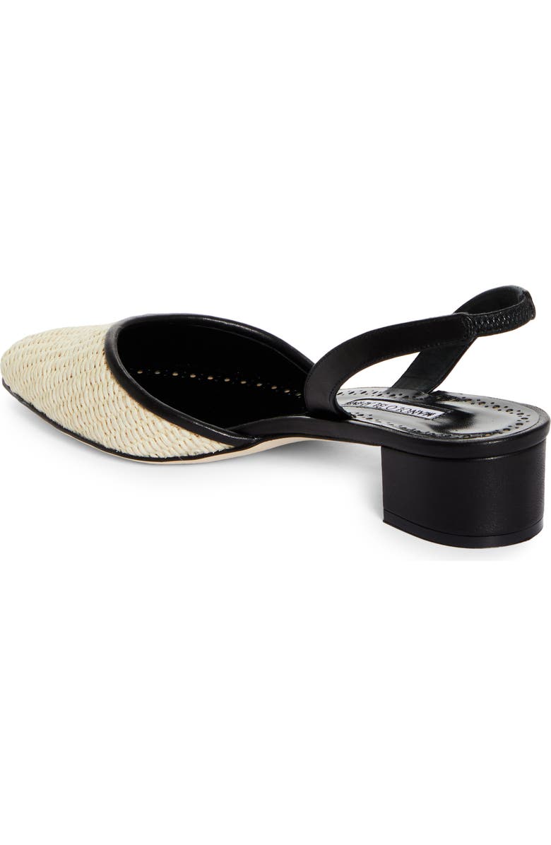 Manolo Blahnik Raffro Slingback Pump, Alternate, color,