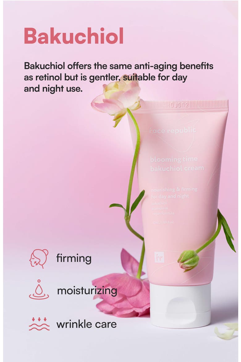 Blooming Time Bakuchiol Cream, Alternate, color, None