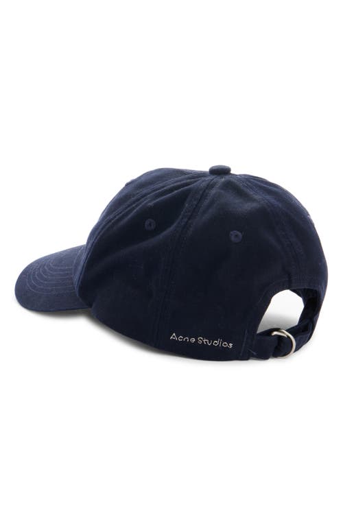 ACNE STUDIOS ACNE STUDIOS CUNOV FACE LOGO PLATE BASEBALL CAP