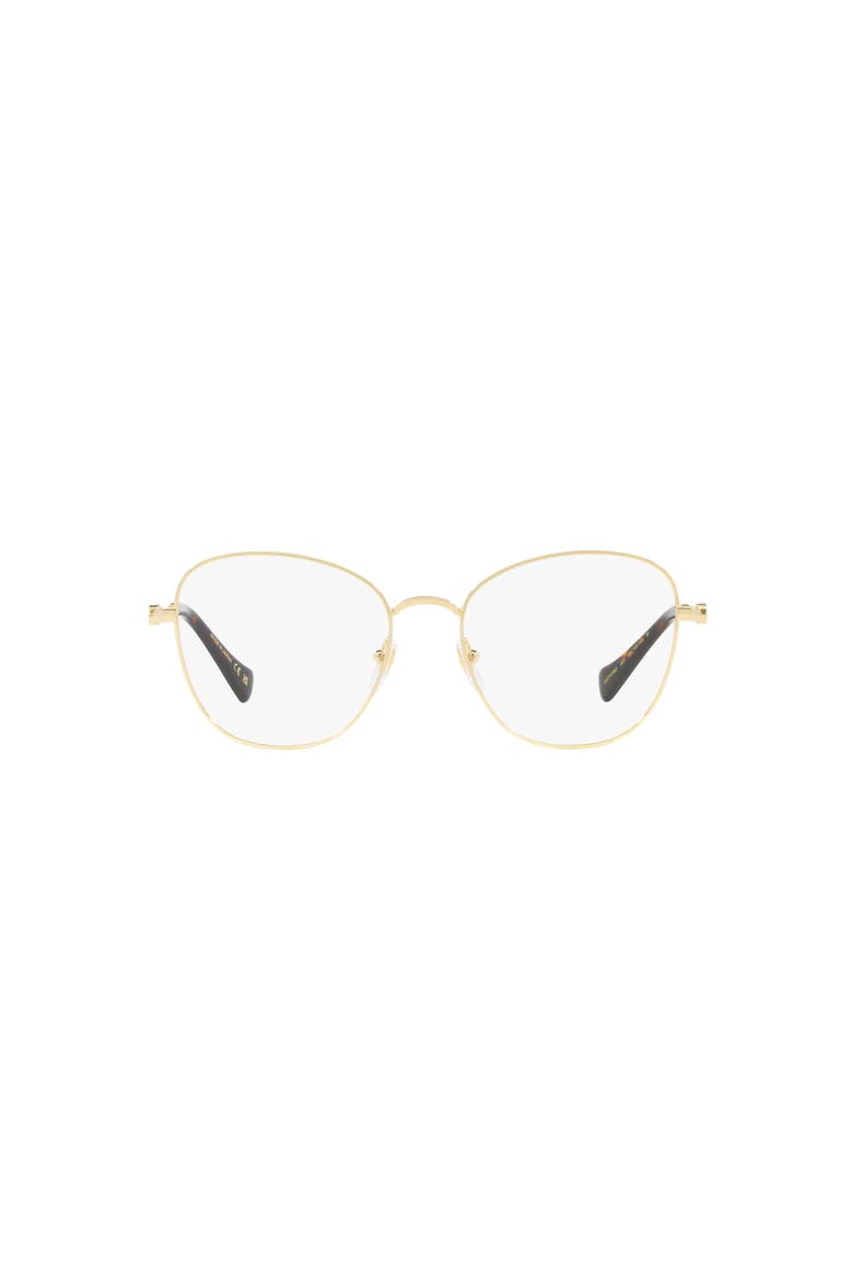 55mm Cat Eye optical glasses, Alternate, color, Gold
