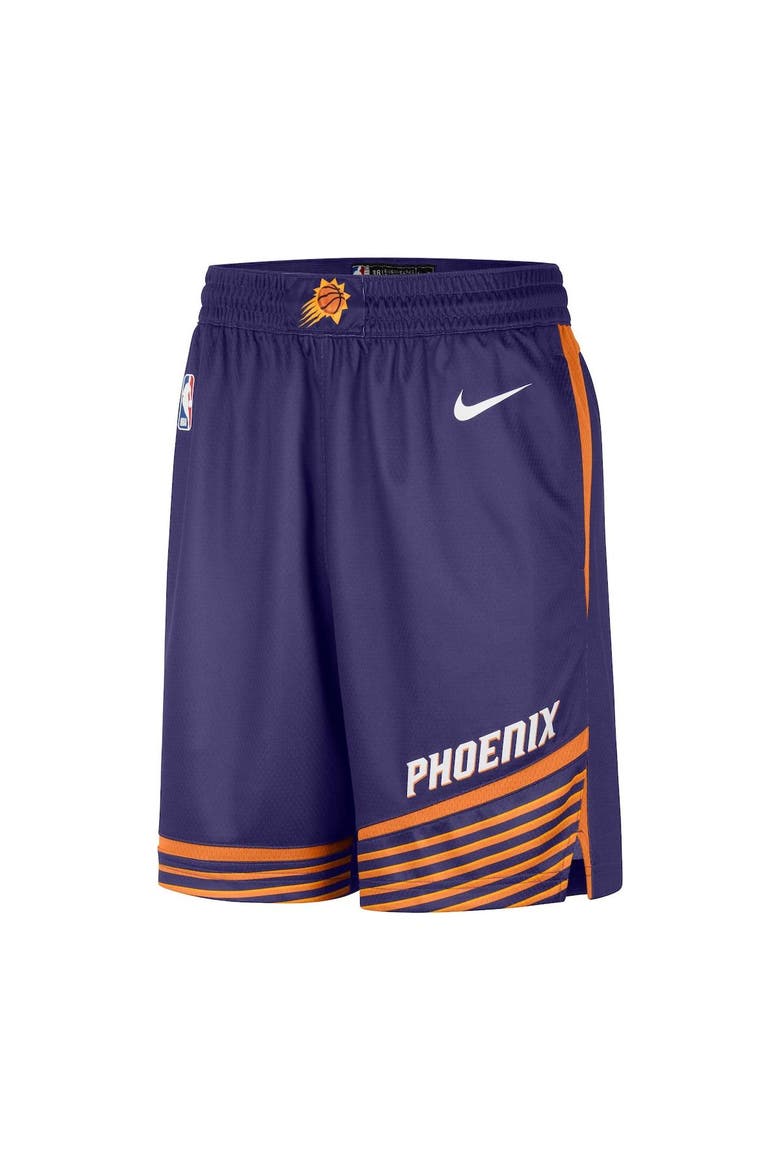 Men's Nike Purple Phoenix Suns Performance Swingman Icon Edition Shorts, Alternate, color, Purple