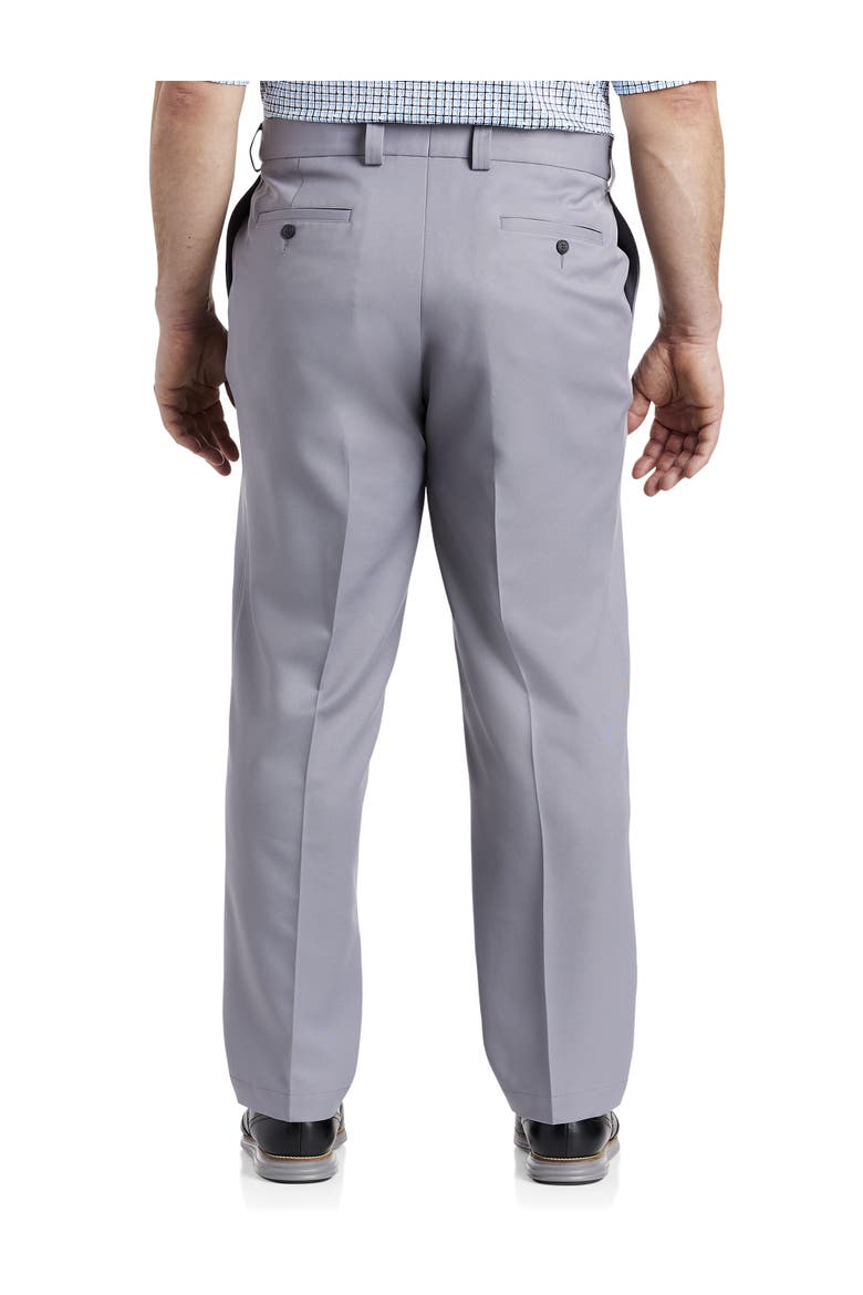 Microfiber Waist-relaxer Pants, Alternate, color, LIGHT GREY