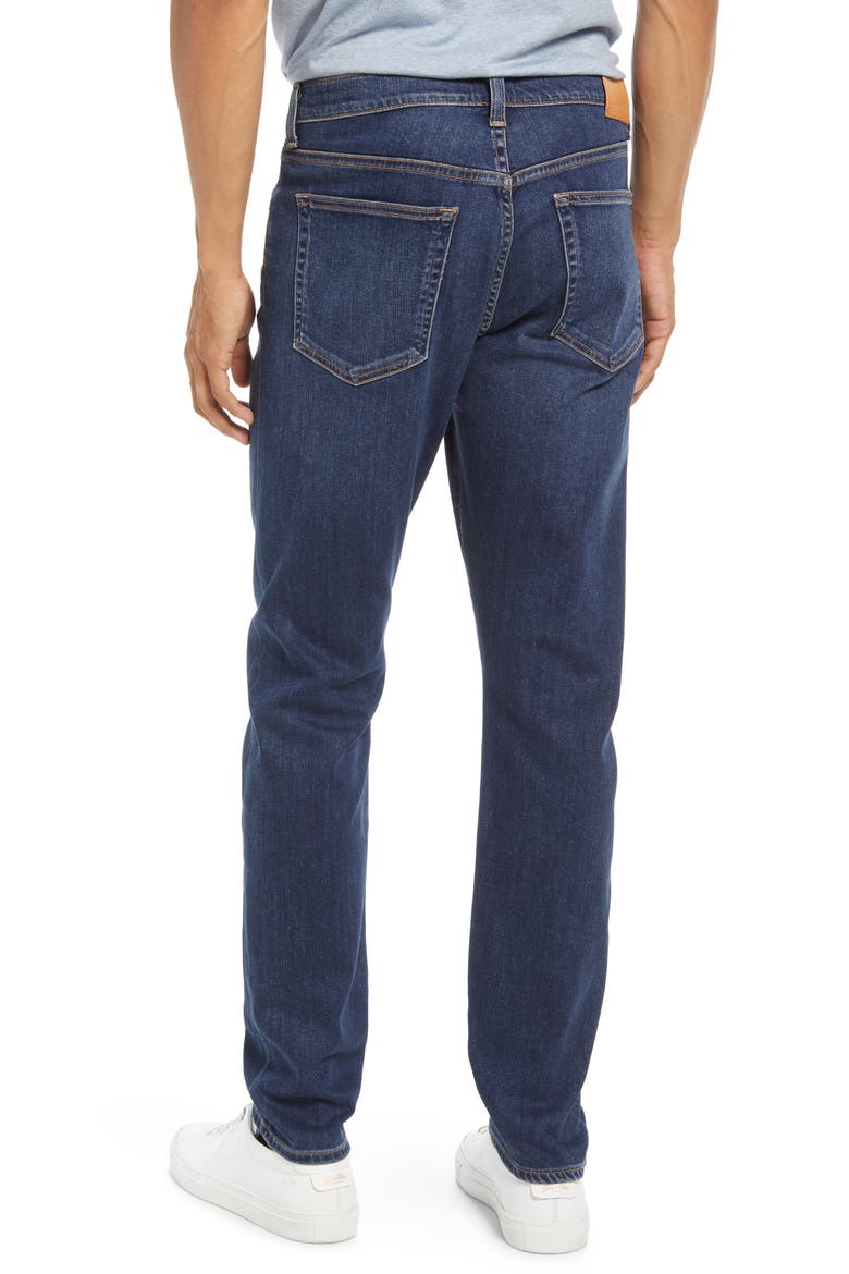 Men's London Tapered Slim Fit Jeans, Alternate, color, DUKE DARK INDIGO