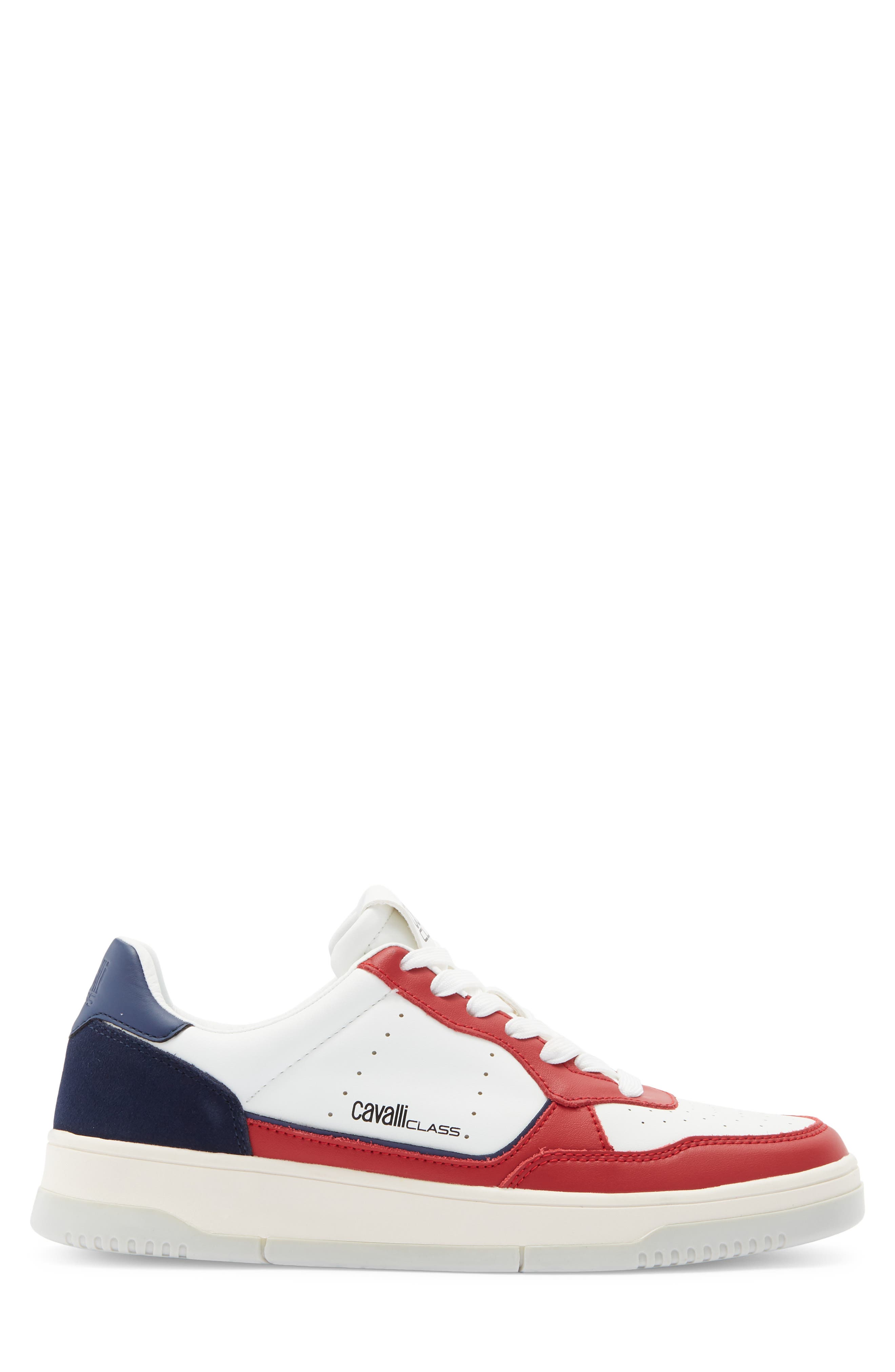 Hip Sneaker, Alternate, color, WHITE/ RED/ BLACK