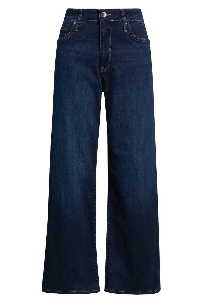 Paloma High Waist Wide Leg Jeans, Alternate, color, DEEP BRUSHED FEATHER