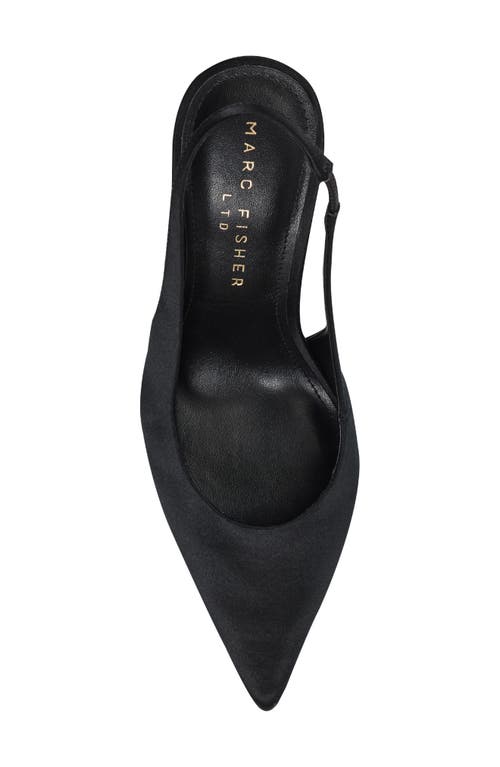 Marc Fisher Ltd Leynne Slingback Pointed Toe Pump In Black
