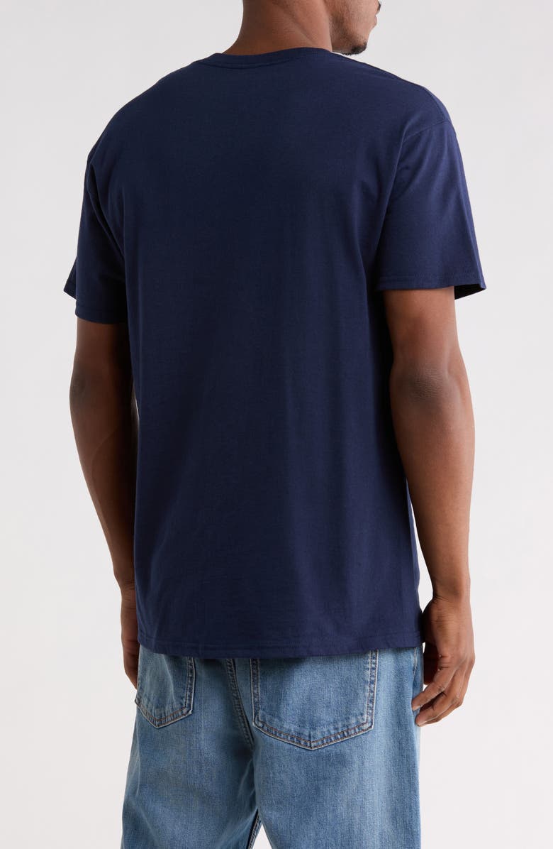 RIOT SOCIETY Peanuts Par-Tee Cotton Graphic T-Shirt, Alternate, color, Navy