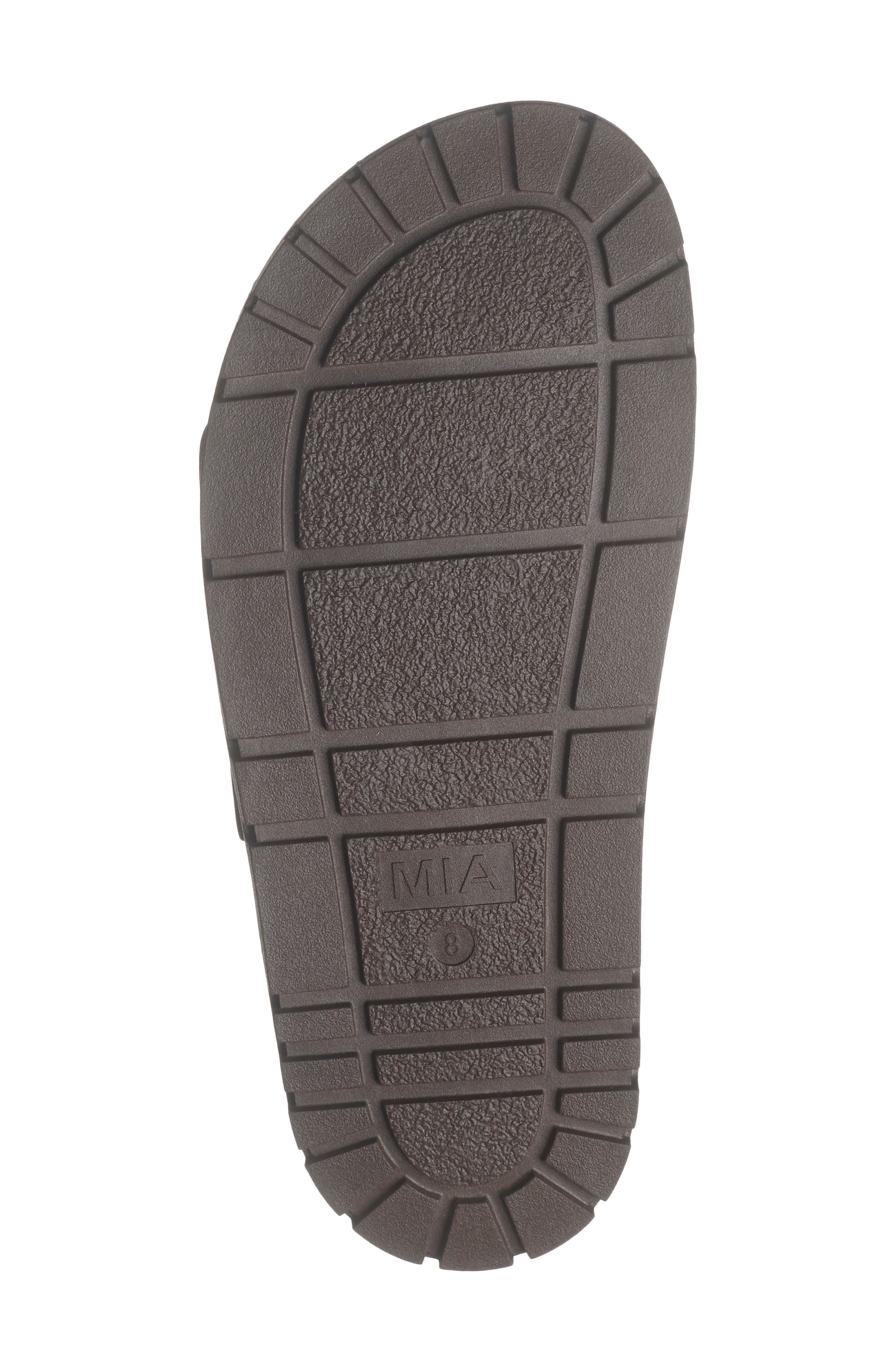 MIA Alttar Slide Sandal, Alternate, color, Coffee
