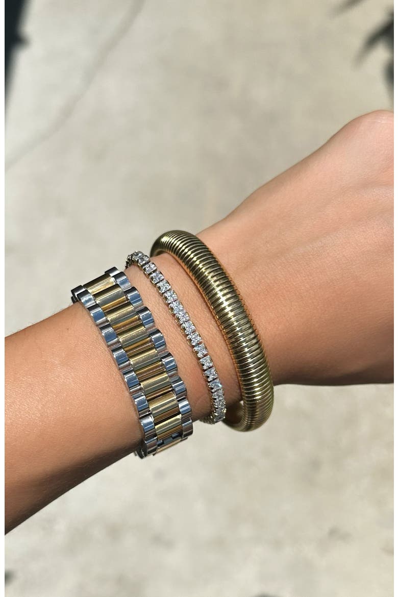 Reloj Two-Tone Bracelet, Alternate, color, GOLD