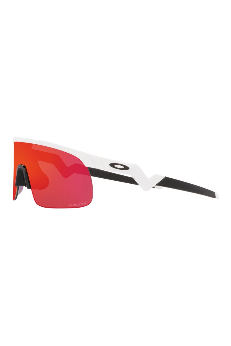 Kids' Resistor 29mm Prizm™ Rectangular Sunglasses, Alternate, color, WHITE / RED
