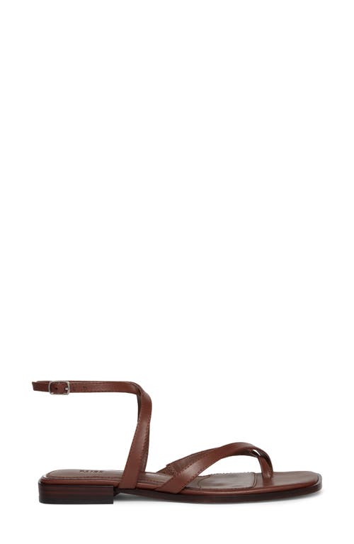 Paige Reese Ankle Strap Sandal In Brown