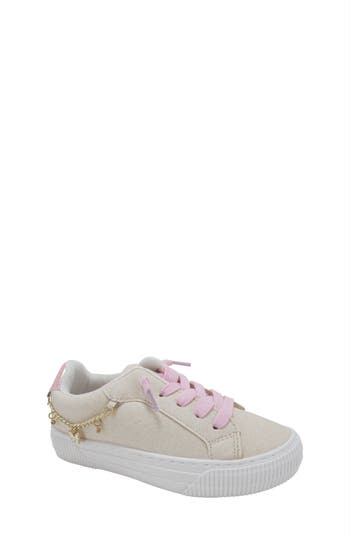 Shop Jellypop Kids' Addyson Charm Sneaker In White