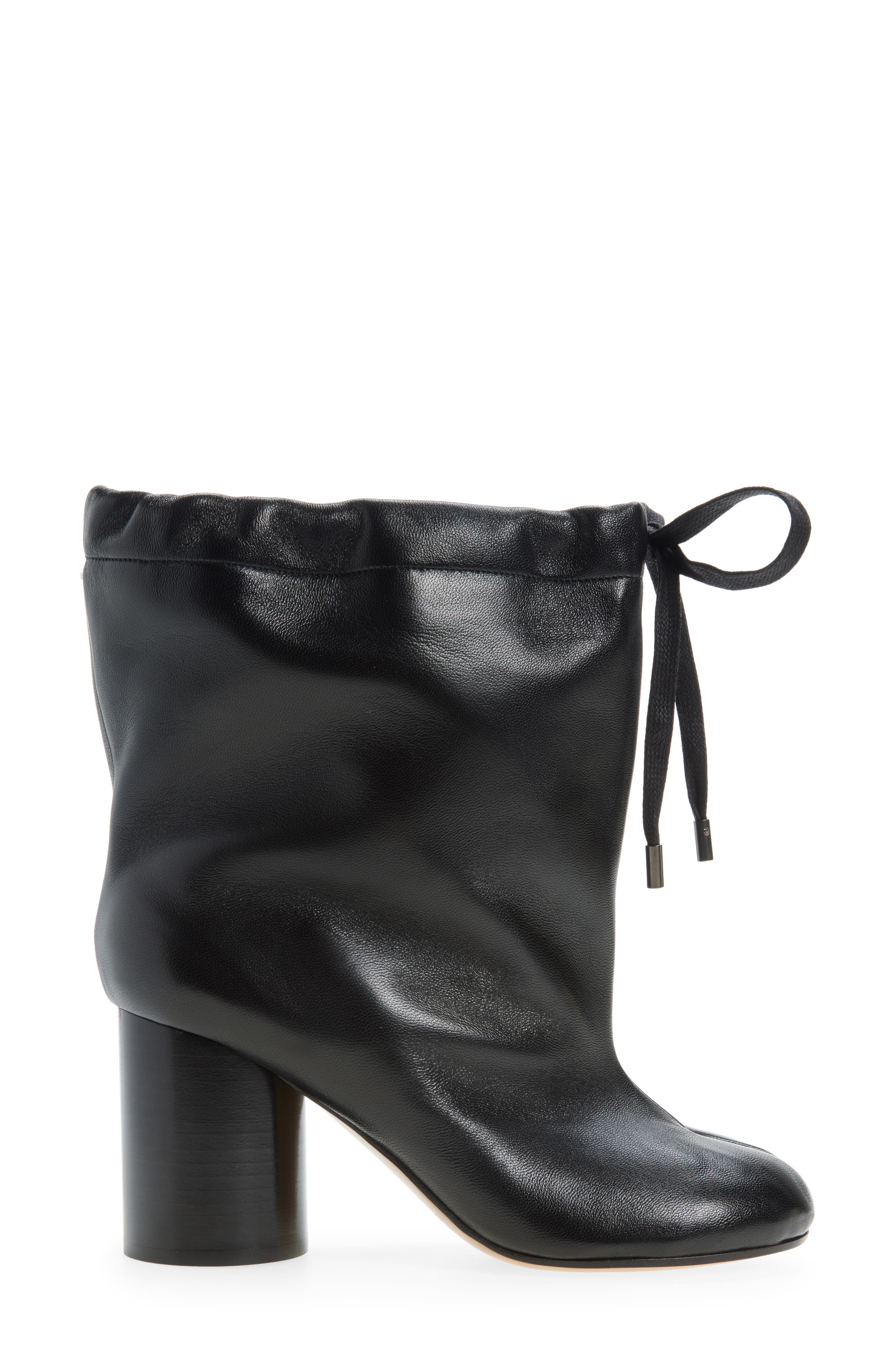 Maison Margiela Drawstring Tabi Bootie, Alternate, color, 