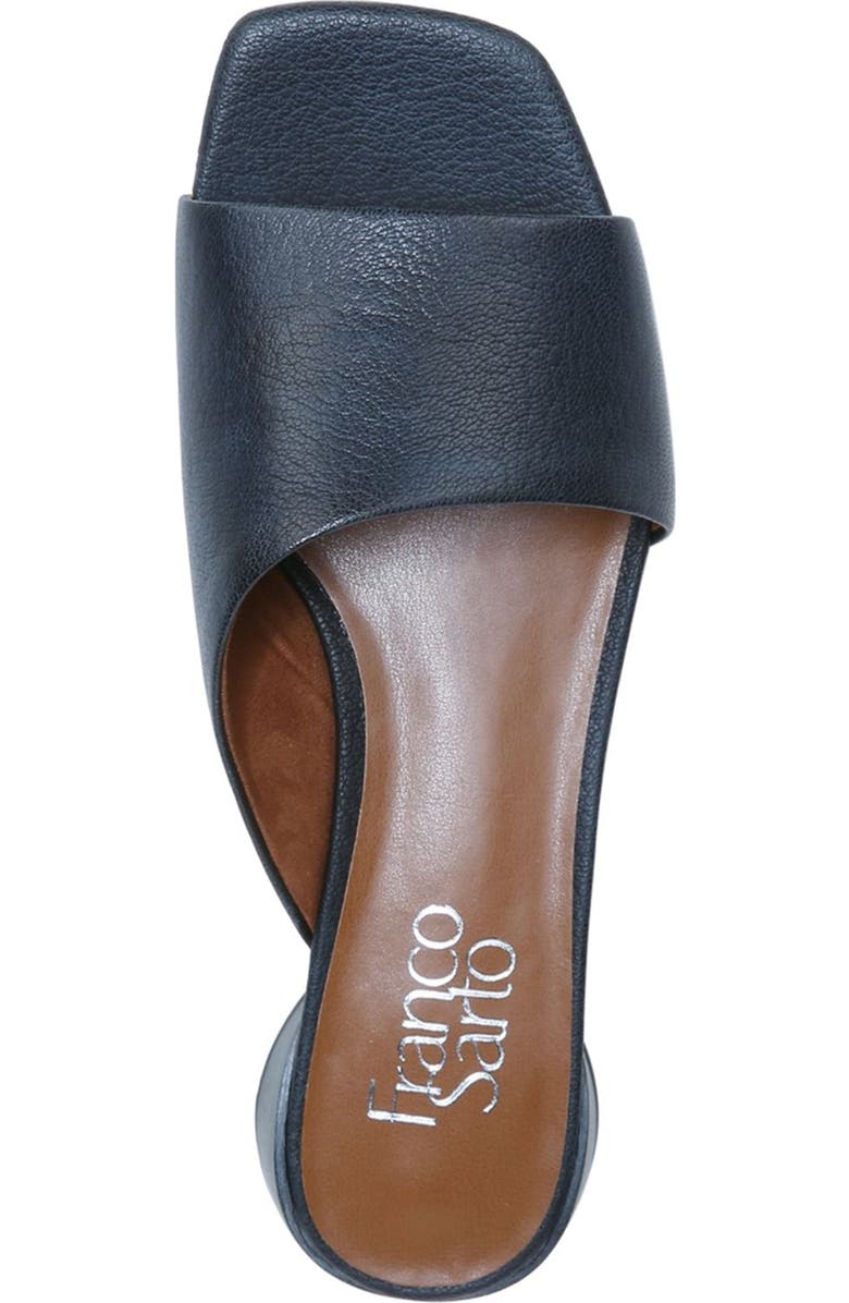 Franco Sarto Leslie Leather Block Heel Sandal, Alternate, color,