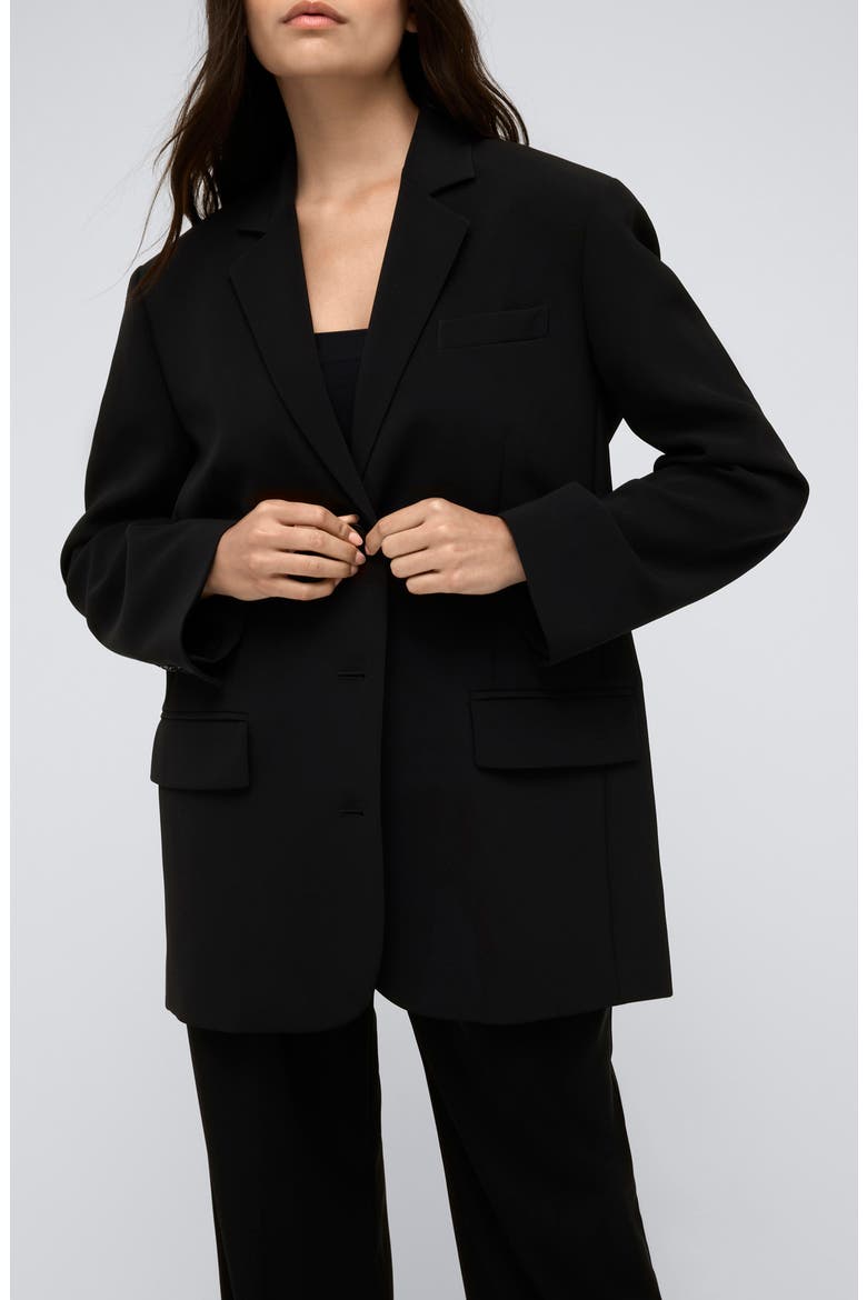 Vision Stretch Twill Jacket, Main, color, BLACK