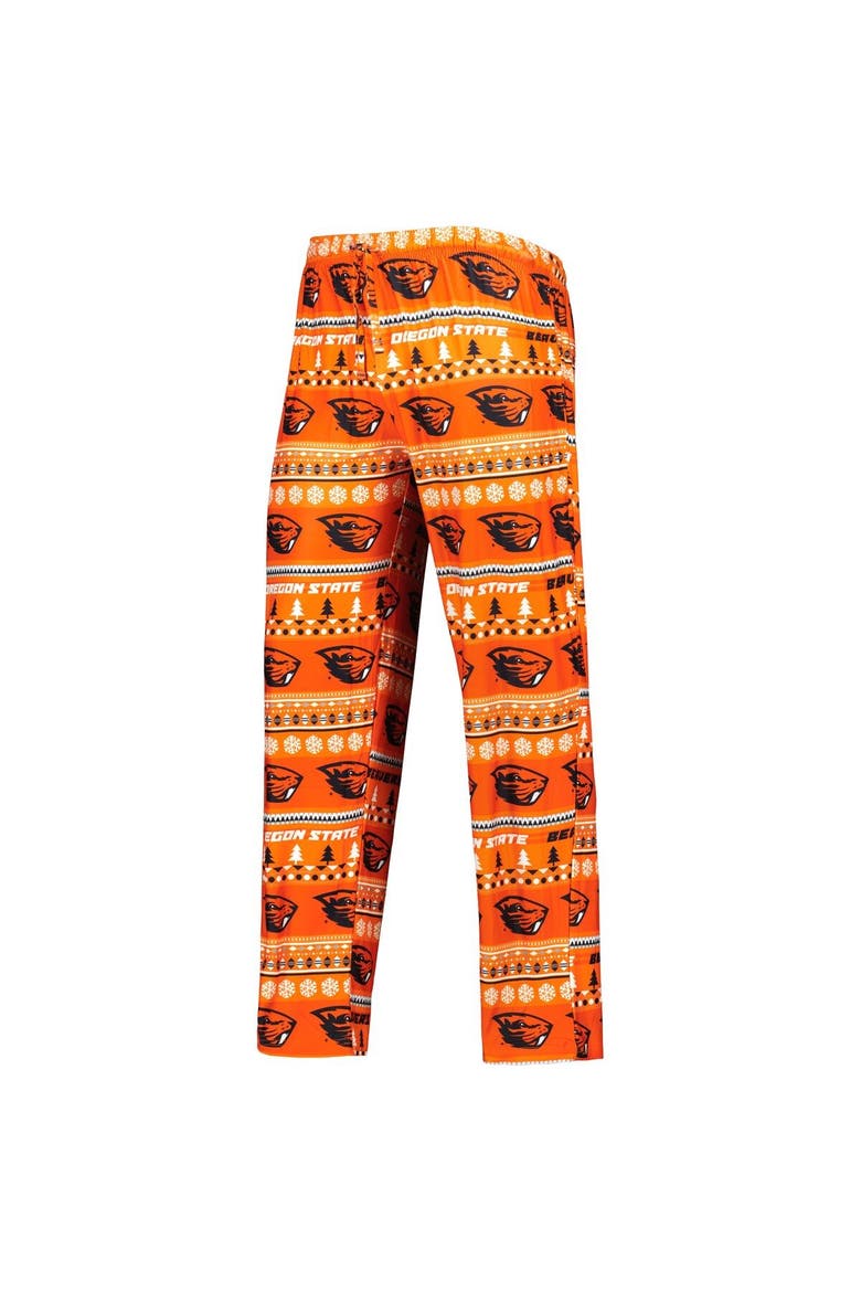 Men's Concepts Sport Orange Oregon State Beavers Swivel Long Sleeve T-Shirt & Pants Sleep Set, Alternate, color, Orange