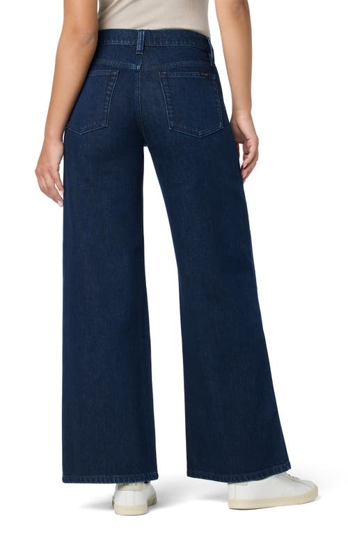 Joe's Low Rise Wide Leg Jeans In Blue