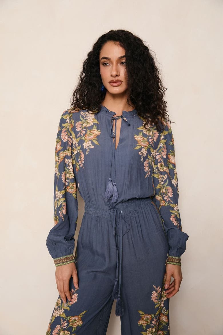 Hailey Blue Jumpsuit, Alternate, color, Blue