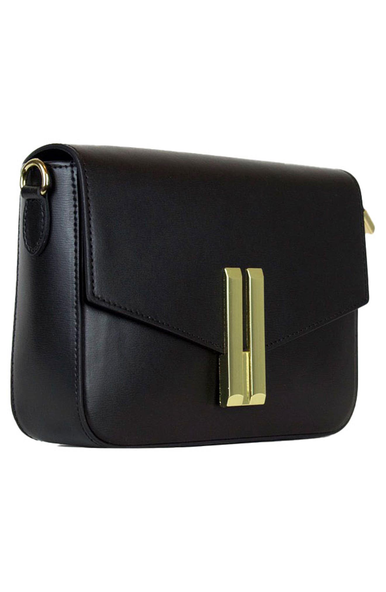 Persaman New York Leather Flap Crossbody Bag, Alternate, color, 