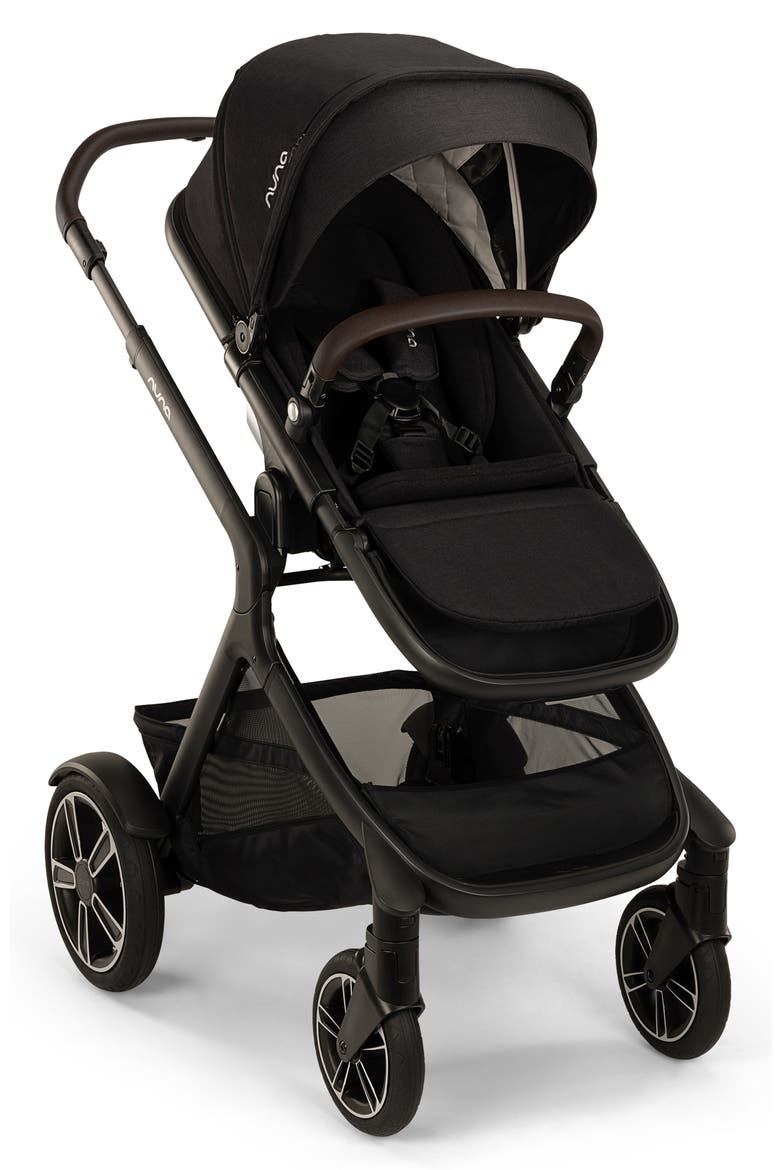 DEMI™ NEXT Stroller + Rider Board, Main, color, CAVIAR/ CHOCOLATE