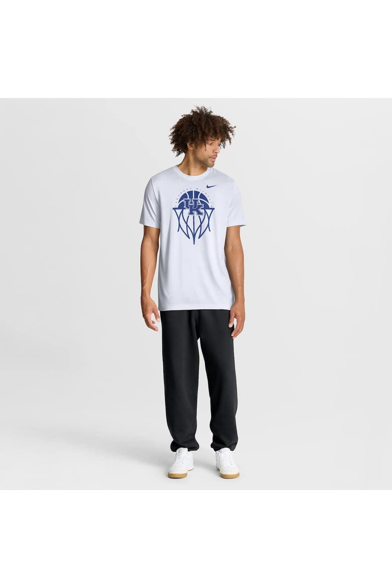 Men's Nike White Kentucky Wildcats Basketball Icon Legend Dri-FIT T-Shirt, Alternate, color, White