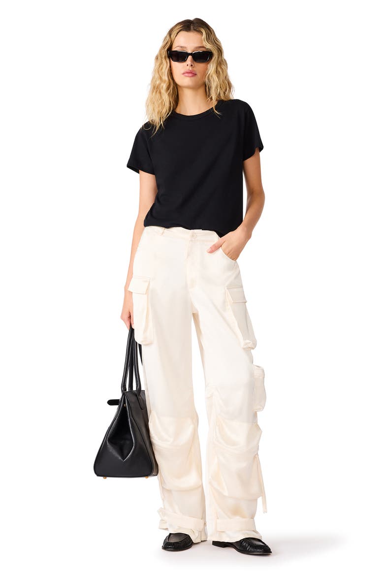 Duo Cargo Pants, Alternate, color, CREAM