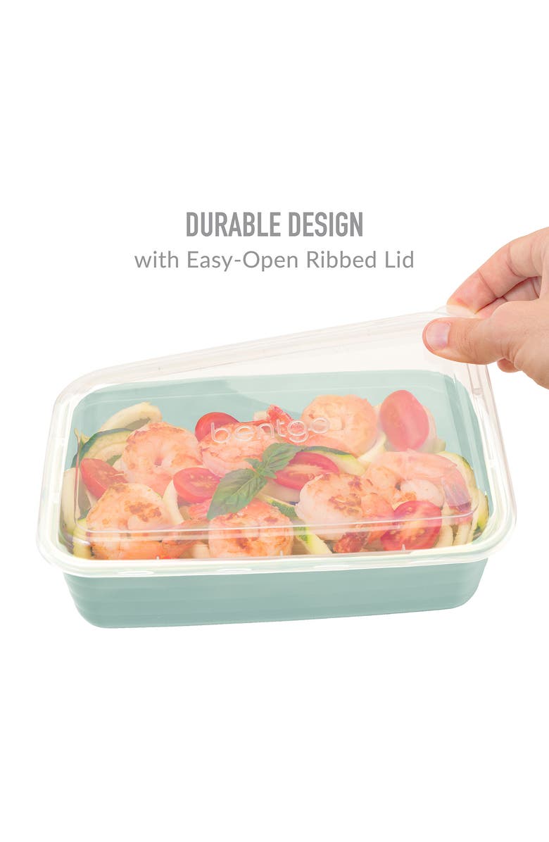 BENTGO Prep 60-Piece Meal Prep Kit, Alternate, color, Floral Pastels