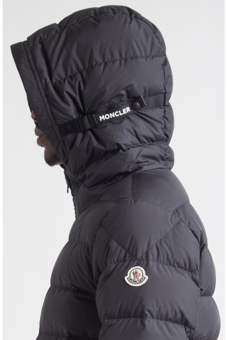 Laveraet Down Jacket, Alternate, color, BLACK