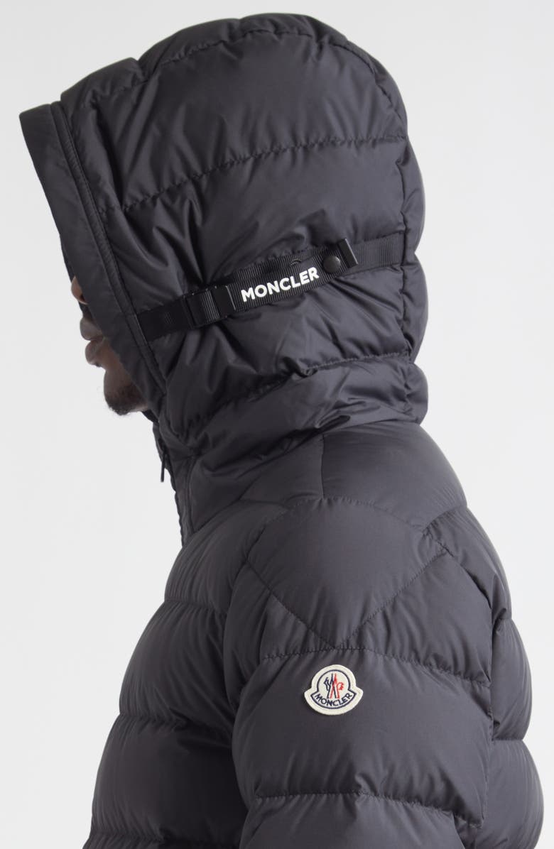 Moncler Laveraet Down Jacket, Alternate, color, Black
