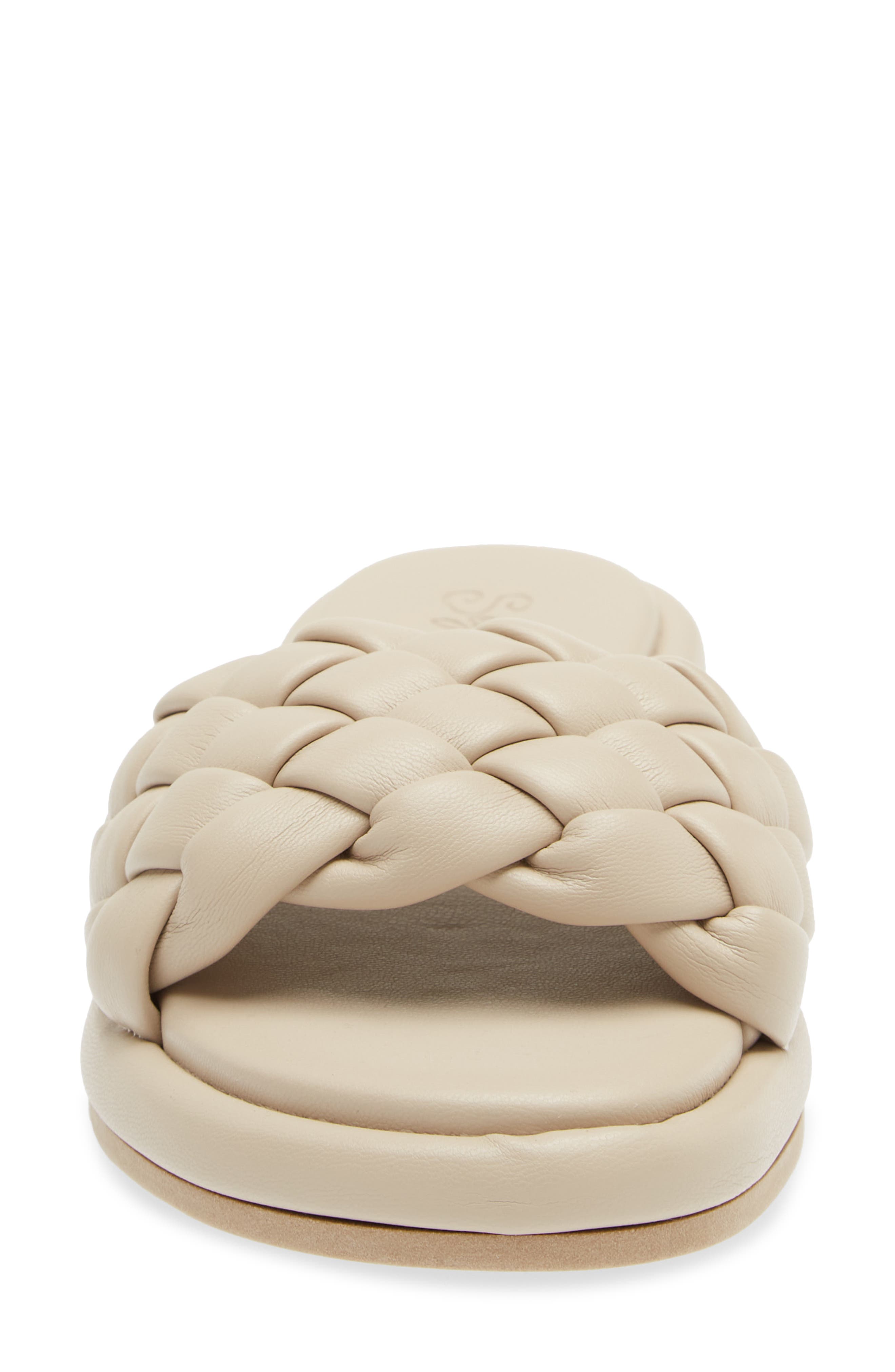 Bellisima Slide Sandal, Alternate, color, OATMEAL