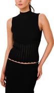 Solid & Striped Amara Mock Neck Tank