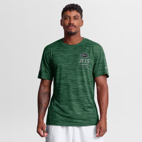 Men's Nike Green New York Jets Sideline Double Covered Dri-FIT Velocity T-Shirt