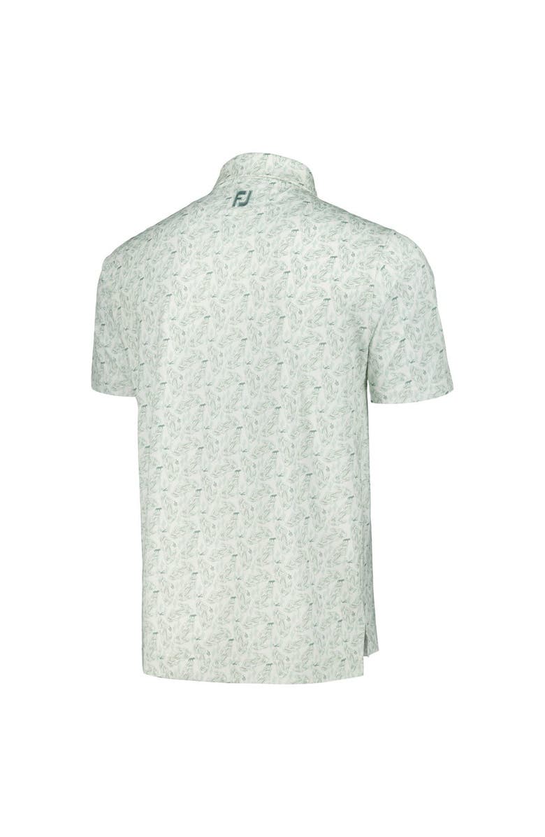 FOOTJOY Men's FootJoy White WM Phoenix Open Polo, Alternate, color, White