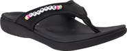 Revitalign Yumi Friendship Courage Beaded Flip Flop