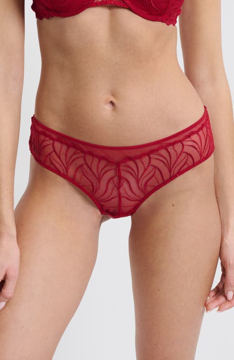 Envolee Lace 
Satin Hipster Panties