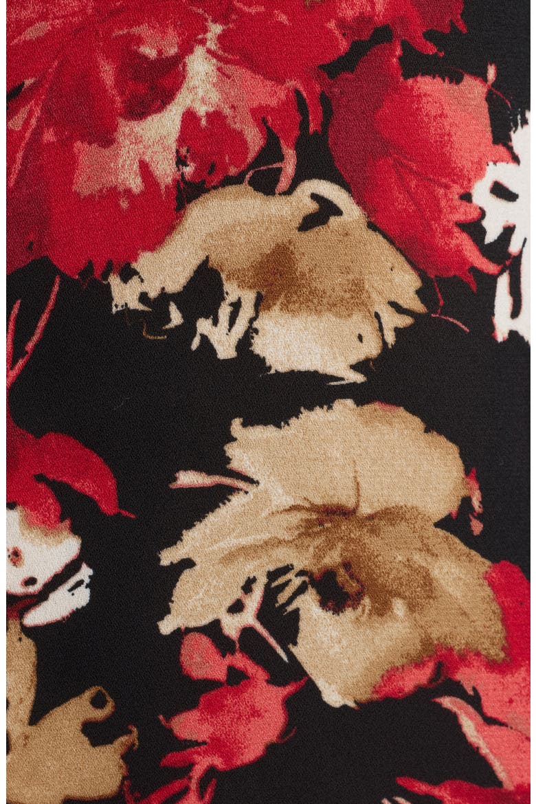 Floral Long Sleeve Top, Alternate, color, ANNE BLACK MULTI