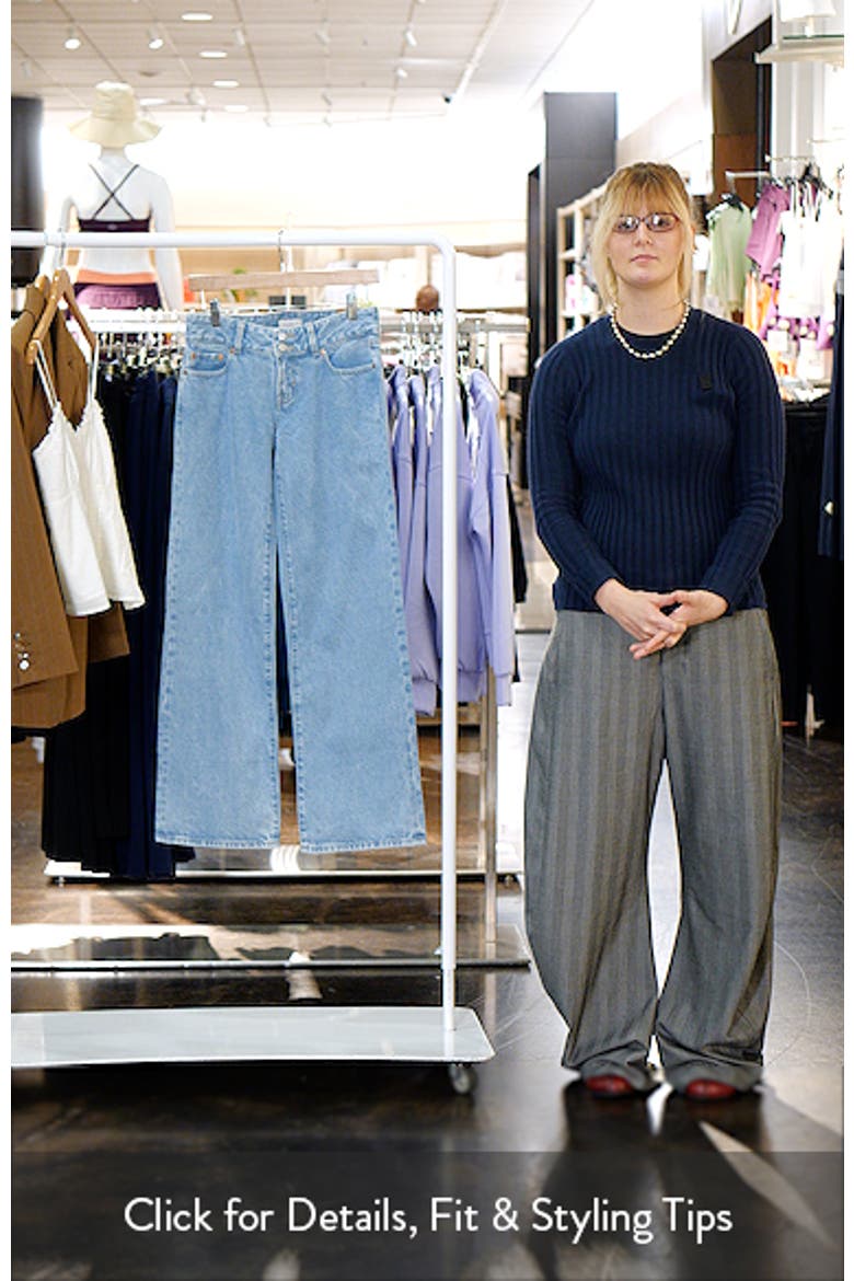 Zoe Low Rise Girlfriend Jeans video