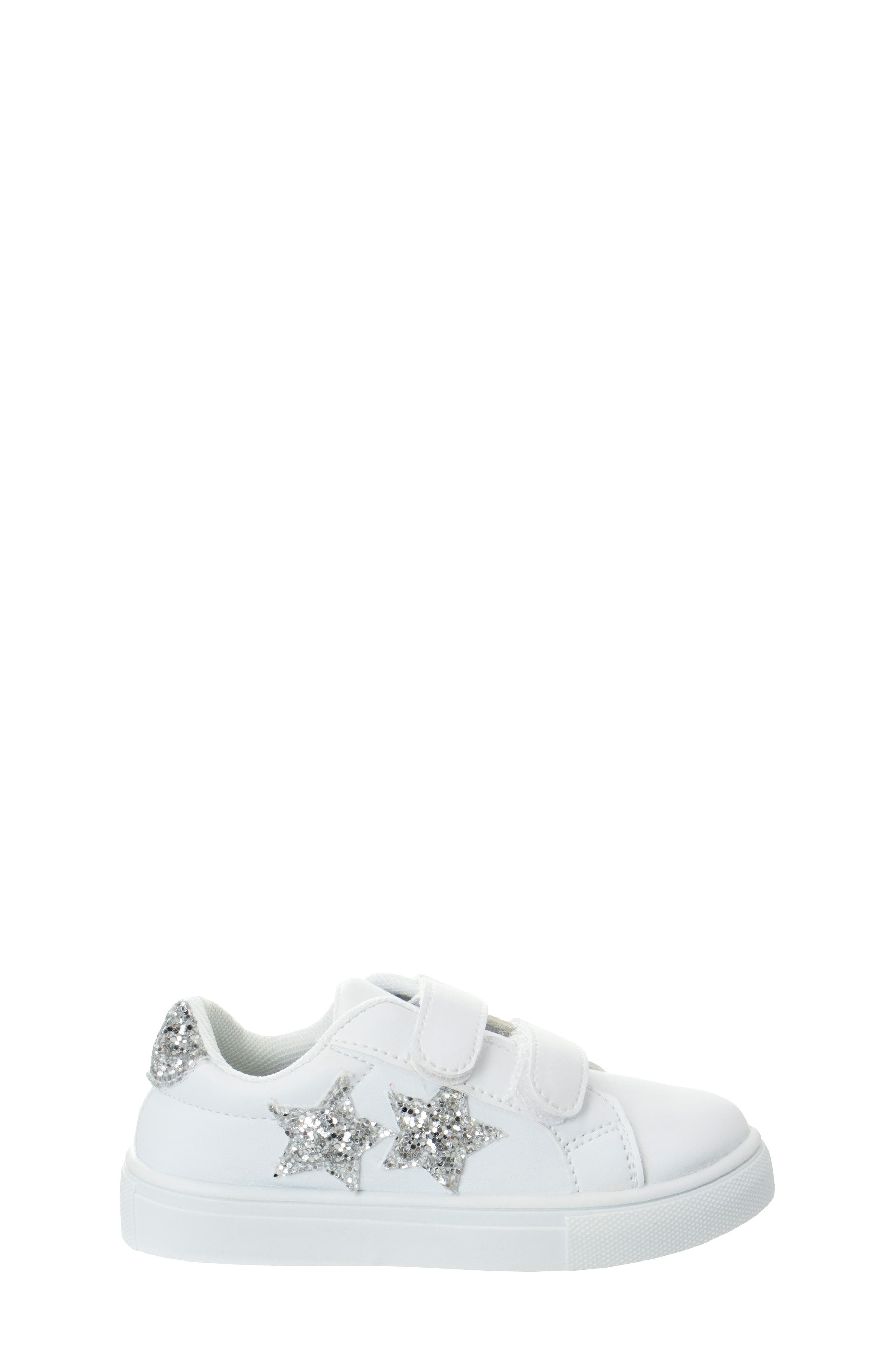 Kensie Kids' Sparkle Star Sneaker, Alternate, color, 