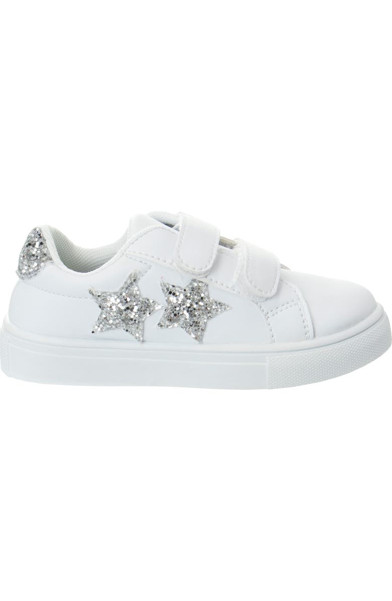 Kensie Kids' Sparkle Star Sneaker, Alternate, color,