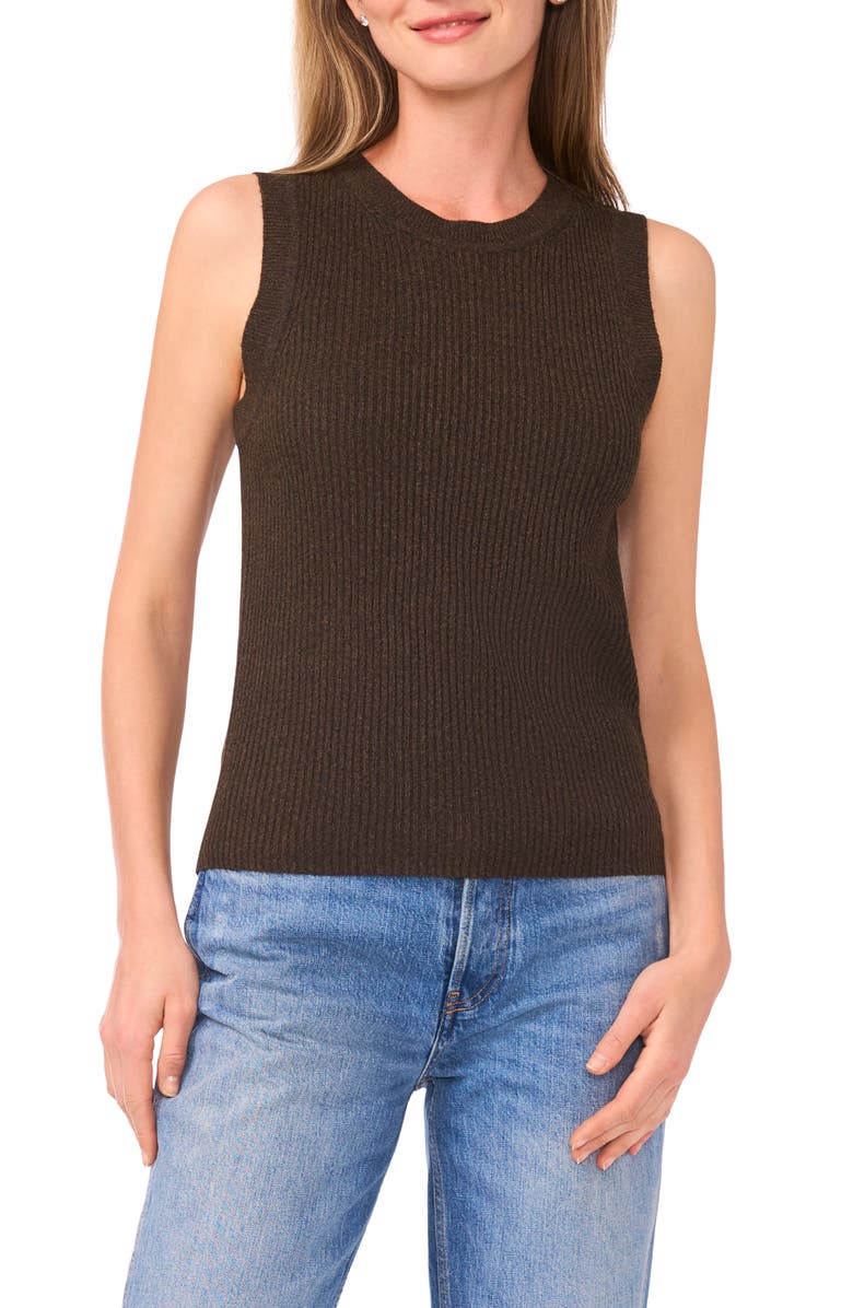 1.STATE Crewneck Sweater Tank, Main, color, London Heather