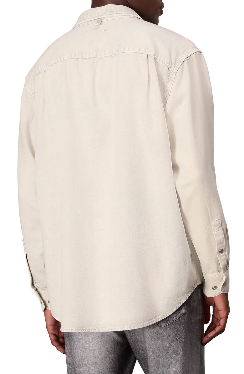 rag & bone Matthew Denim Button-Up Shirt, Alternate, color, 