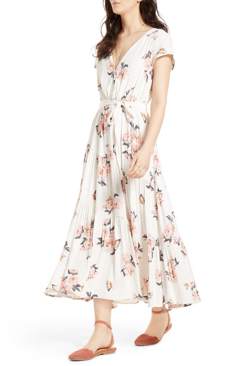 All I Got Maxi Dress, Alternate, color, IVORY COMBO