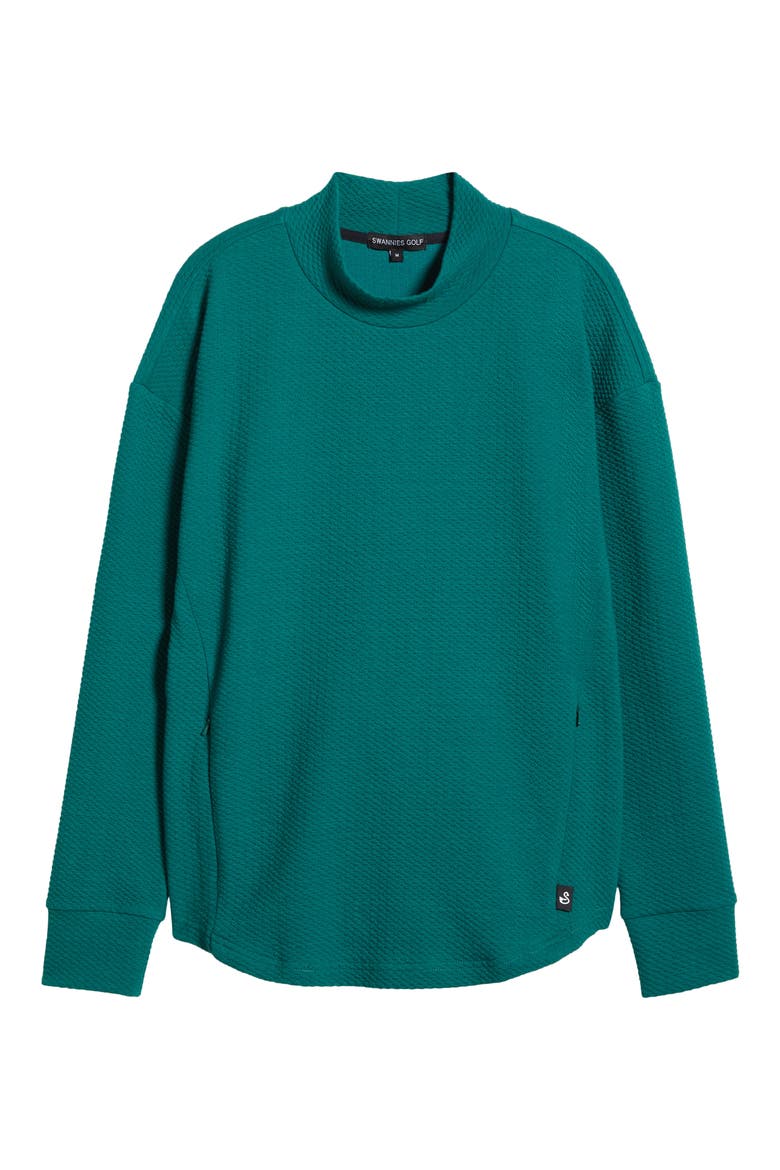 Paige Mock Neck Knit Top, Alternate, color, PINE