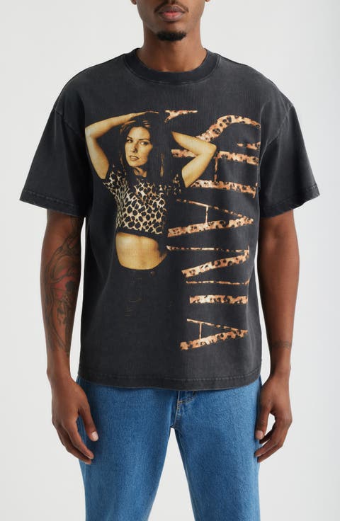 Oversize Shania Twain Graphic T-Shirt