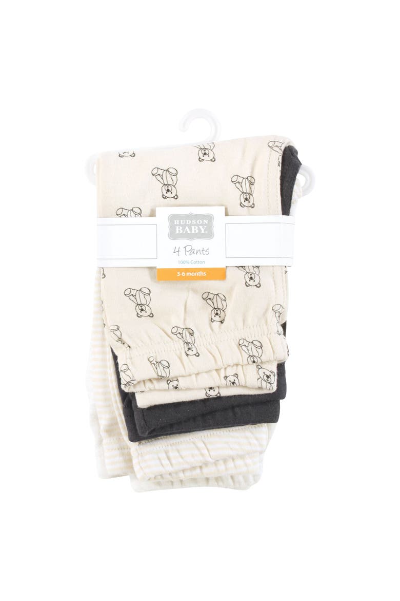 Cotton Pants & Leggings (baby), Alternate, color, Beige Teddy Bear