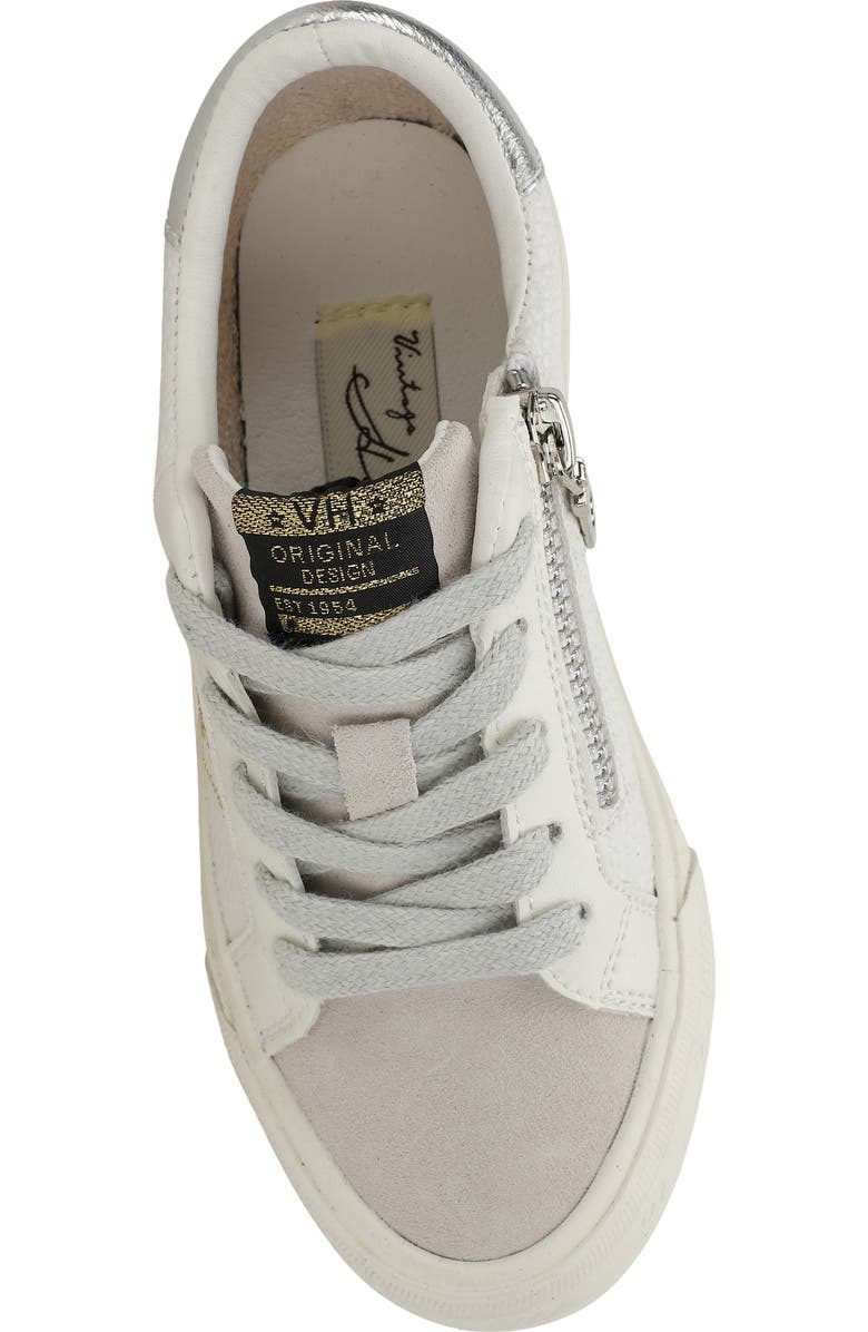 Vintage Havana Kids' Vita Sneaker, Alternate, color, White Pebbled / Grey
